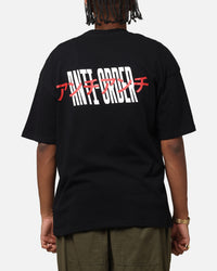 The Anti Order Junya Drop Shoulder T-Shirt Black