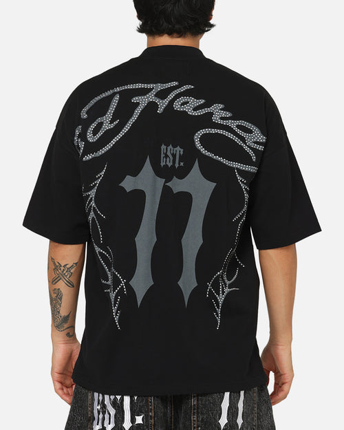 Ed Hardy Established 77 T-Shirt Black