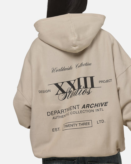 XXIII Utilities Hoodie Stone/Black
