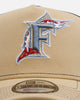 New Era Florida Marlins 'Vintage Truckers' 9FORTY A-Frame Trucker Snapback Vegas Gold