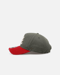 47 Brand Atlanta Braves 'Utilitarian' 47 Offside Strapback Moss