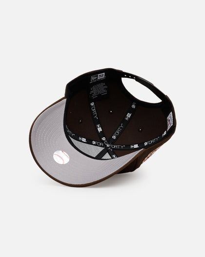New Era Los Angeles Angels 'Stay Classy' 9FORTY A-Frame Snapback Walnut