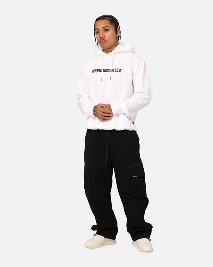 Crooks & Castles Deep Kern Hoodie White