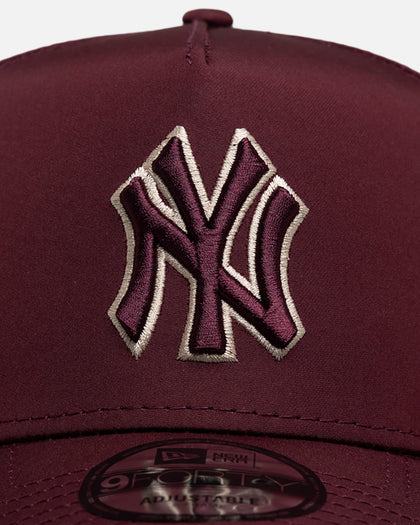 New Era New York Yankees "Prolite" 9Forty A-Frame Snapback Maroon