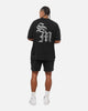 Saint Morta ATH-LTC S4 Boxy T-Shirt Washed Black