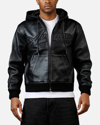Avirex Napa Hoodie Black/Black
