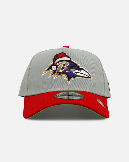 New Era Baltimore Ravens 'All I Want For Christmas' 9FORTY A-Frame Snapback Green/Red