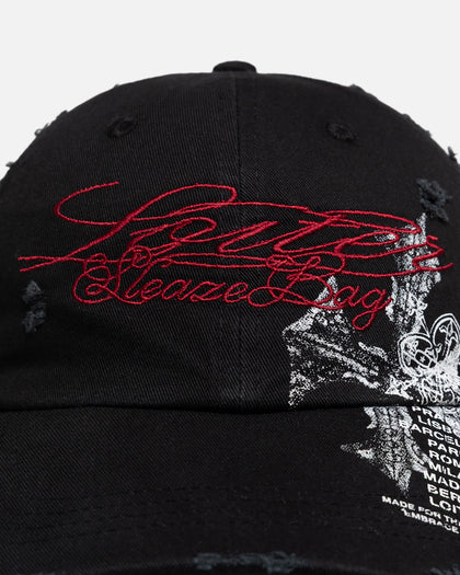 Loiter Eastern Bloc Strapback Cap Worn Black