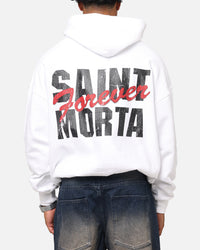 Saint Morta Forever Boxy Hoodie White