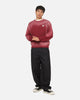 Majestic Athletic New York Yankees Black Letter Knit Crewneck Sour Cherry