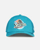 New Era Detroit Pistons 'HWC' 9SEVENTY Trucker Stretch Snapback Turquoise