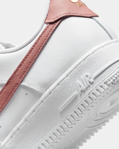 Nike Women's Air Force 1 '07 Essential White/Rust Pink