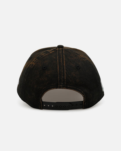 New Era Chicago Bulls 'Washed Green 2.0' 9FORTY A-Frame Snapback Black/Green