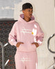 Loiter Hybrid Hoodie Dusty Pink