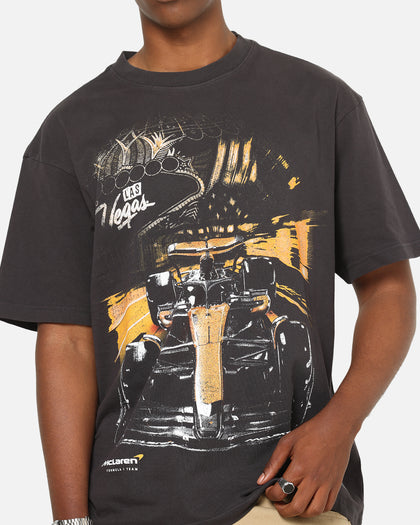 Mitchell & Ness X Mclaren Vegas 2025 T-Shirt Washed Black