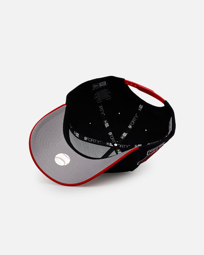 New Era Atlanta Braves 'Rose Emblem' 9FORTY A-Frame Snapback Official Team Color