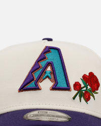 New Era Arizona Diamondbacks 'Rose Emblem' 9FORTY A-Frame Snapback Official Team Color