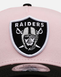 New Era Las Vegas Raiders 'Pink Crown' 9FORTY A-Frame Snapback Pink