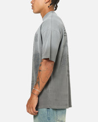 Saint Morta Holy Ghost T-Shirt Washed Charcoal