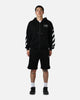 Off White Diag Sweat Shorts Black