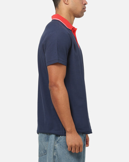Bleacher Athletic Sydney Roosters NRL Adult Golf Polo T-Shirt Navy