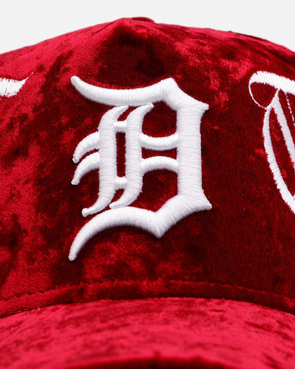 New Era Detroit Tigers 'Crushed Velvet Dreams' 9FORTY A-Frame Snapback Maroon