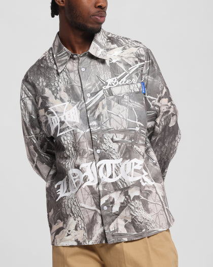 Loiter Chopper Long Sleeve Shirt Real Tree Camo