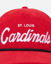 47 Brand St. Louis Cardinals 'MLB Opening Day' Corduroy Crossrope Hitch Snapback Red