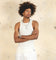 404 Ribbed Singlet Off White
