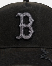 New Era Boston Red Sox "Star Visor" 9Forty A-Frame Snapback Black
