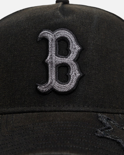 New Era Boston Red Sox "Star Visor" 9Forty A-Frame Snapback Black