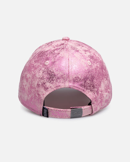 Von Dutch Heart Studded Dad Strapback Pink