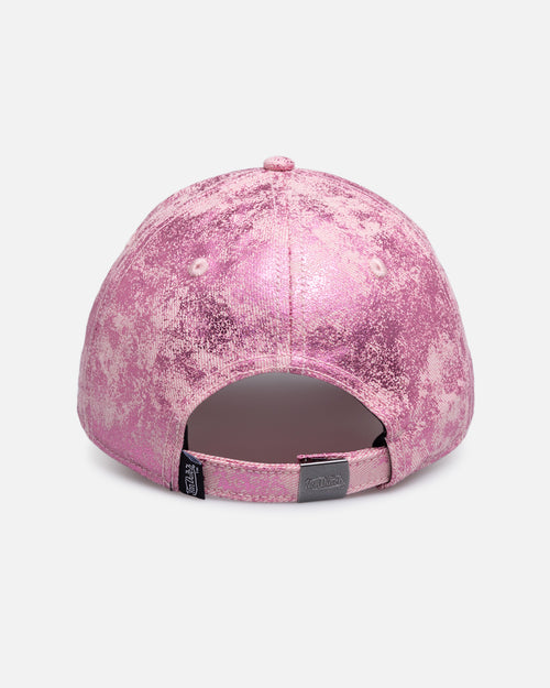 Von Dutch Heart Studded Dad Strapback Pink