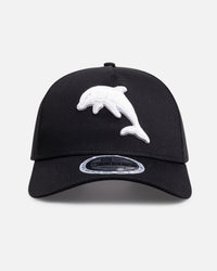 New Era Dolphins 'NRL Glow In The Dark' 9FORTY A-Frame Snapback Black