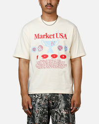 Market Smiley 1990 T-Shirt Cream