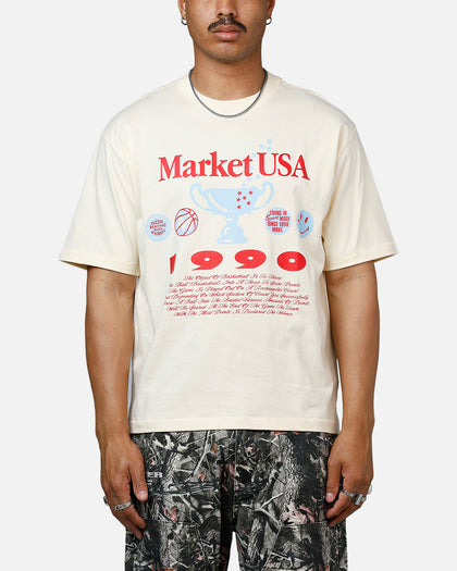 Market Smiley 1990 T-Shirt Cream
