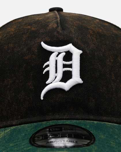 New Era Detroit Tigers 'Washed Green 2.0' 9FORTY A-Frame Snapback Black/Green