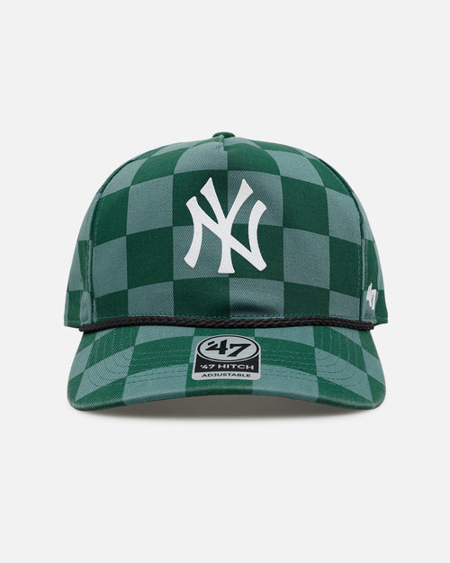 47 Brand New York Yankees 'Checkerboard' 47 Hitch Snapback Green
