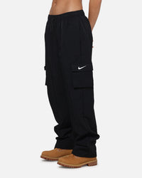 Nike Women's Sportswear Essential High-Rise Woven Cargo Pants Black/White