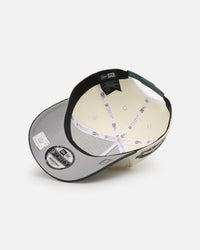New Era Oakland Raiders 'Chrome White Green' Corduroy Visor 9FORTY A-Frame Snapback Chrome