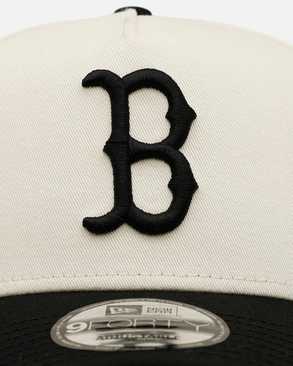 New Era Boston Red Sox 'Easy Chrome Black' 9FORTY A-Frame Snapback Chrome/Black