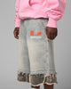 Loiter Oil Rig Denim Jorts Blue Wash