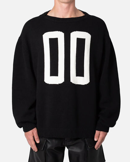 MNML Varsity Knit Sweater Black