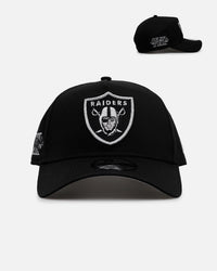 New Era Las Vegas Raiders 'Raised Metallic Chainstitch' 9FORTY A-Frame Snapback Black