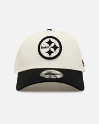 New Era Pittsburgh Steelers 'Easy Chrome Black' 9FORTY A-Frame Snapback Chrome/Black