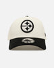 New Era Pittsburgh Steelers 'Easy Chrome Black' 9FORTY A-Frame Snapback Chrome/Black