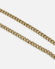 Guess Mainline 21" Lion Pave Charm Necklace Gold