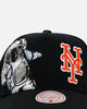 Mitchell & Ness New York Mets 'Rocketman' Pro Pinch Snapback Black