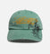 Loiter Eastern Bloc Strapback Cap Washed Green