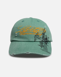 Loiter Eastern Bloc Strapback Cap Washed Green